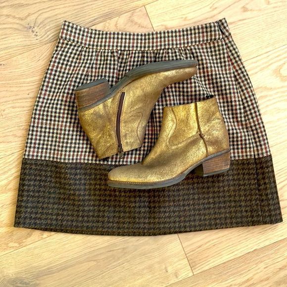 Gravity Pope bronze color ankle booties 🇵🇹 - Picture 1 of 7